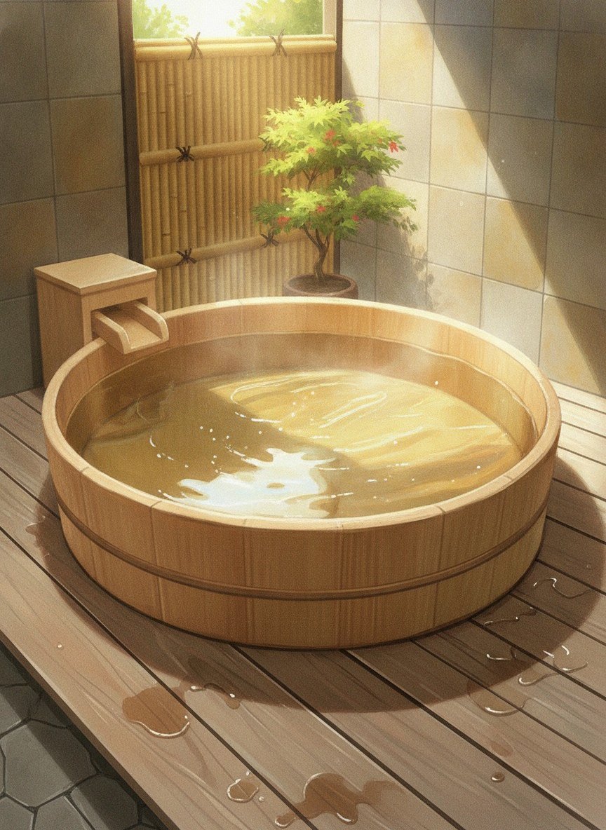 Illustration of Kotori in Arima Onsen, 10 minutes from the station