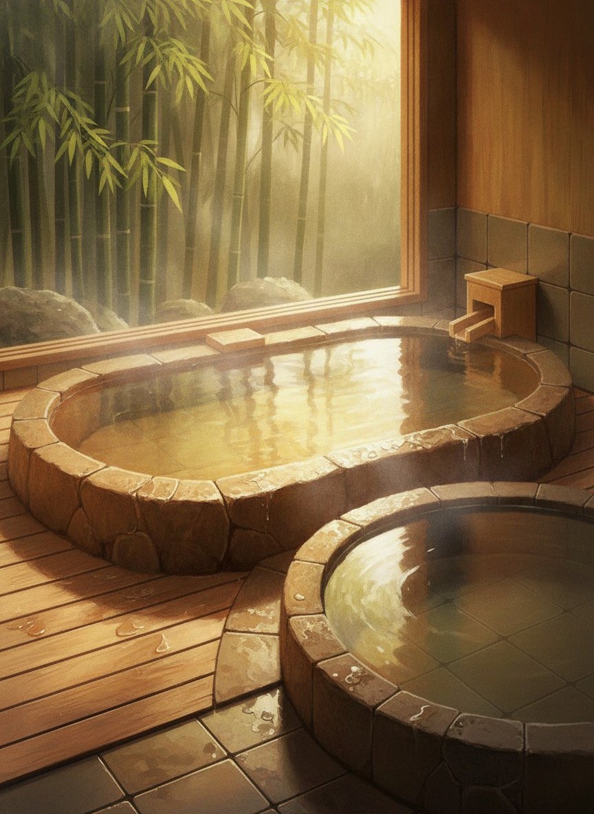Illustration of Negiya Ryofukaku in Arima Onsen