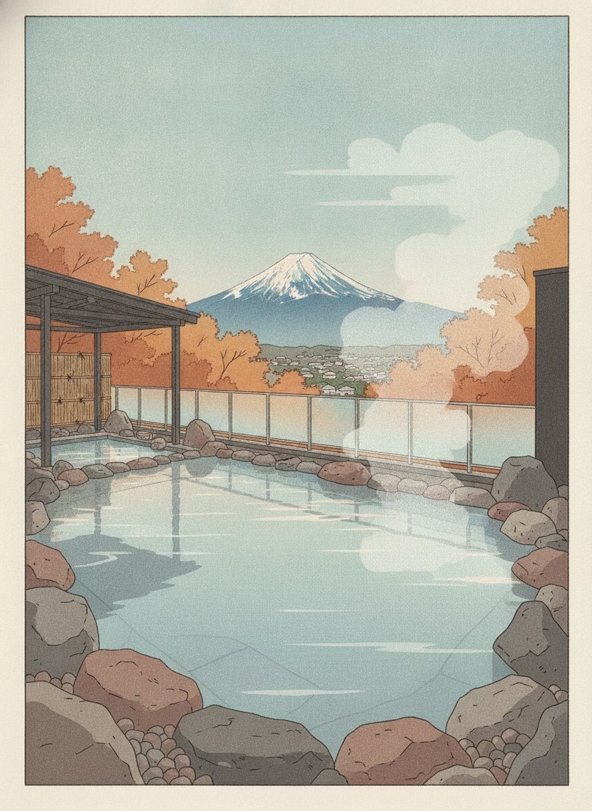 Illustration of Konohana no Yu, Gotemba in Gotemba