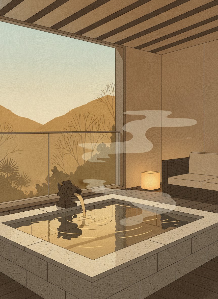 Illustration of Hakone Ginyu in Miyanoshita
