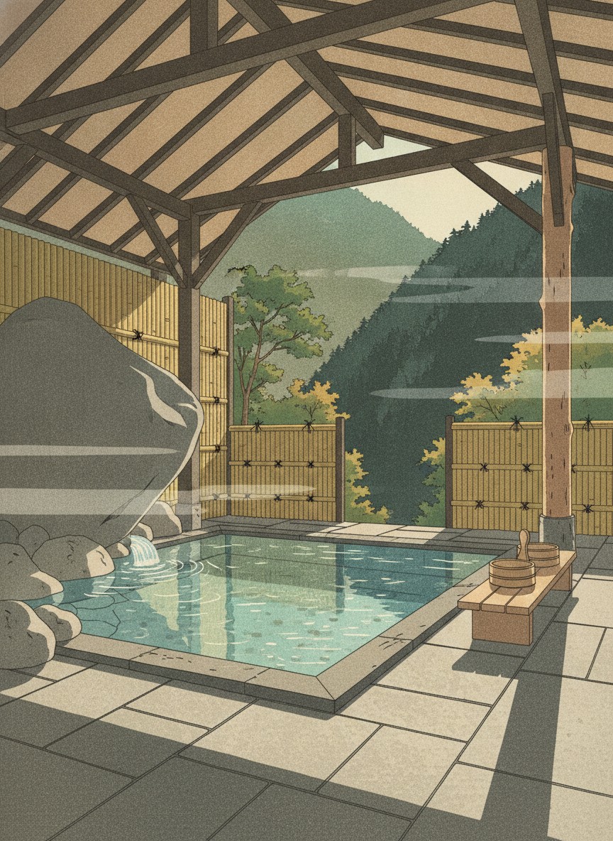 Illustration of Yamanochaya in Hakone-Yumoto / Tonosawa