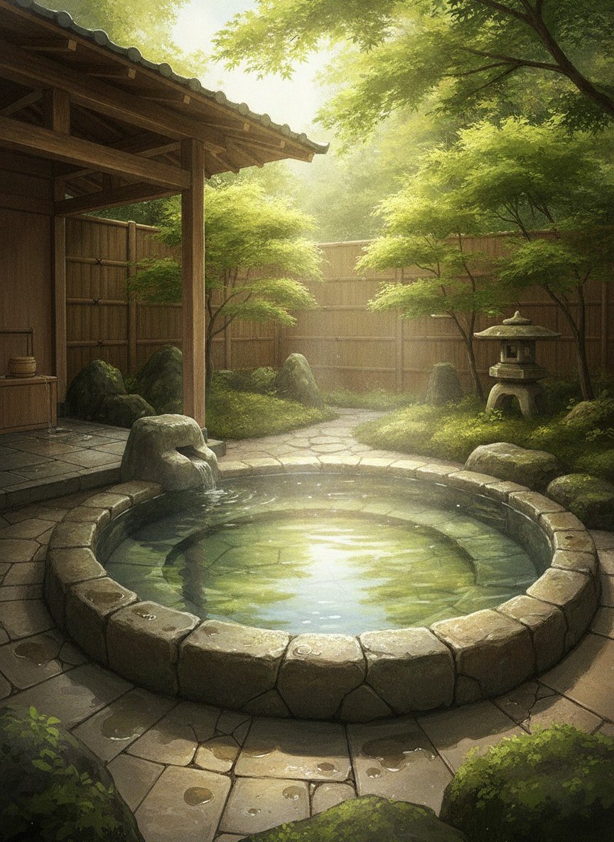 Illustration of Yushintei in Yumoto