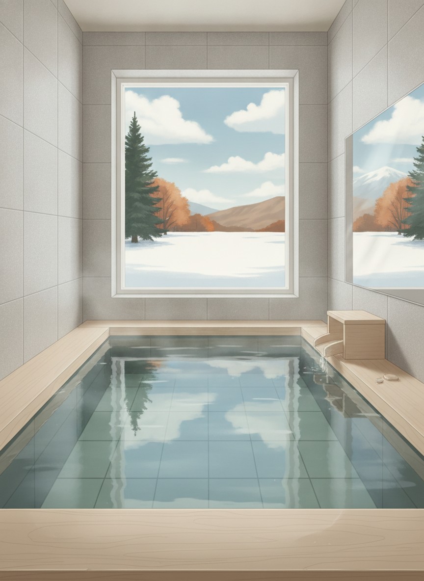 Illustration of Vive Boutique Hotel & Spa (VIVE Hakuba) in Echoland, a minute from the main street