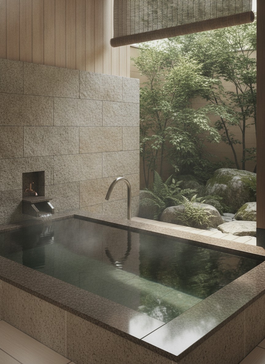 Illustration of Meiseki no Yado Kagetsu in Isawa Onsen, Kawanakajima
