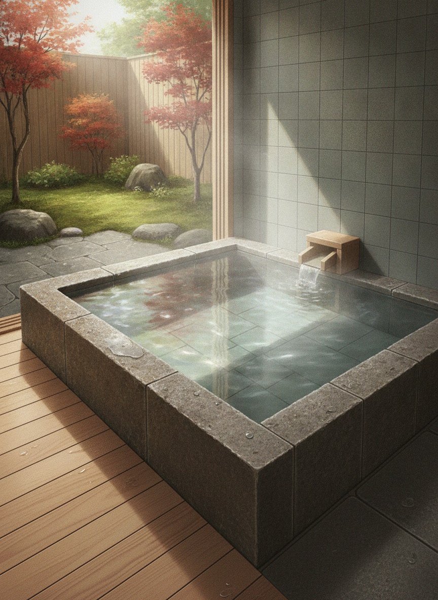 Illustration of Yuwaku Onsen Kokarian in Yuwaku Onsen, 2 minutes on foot from the bus terminus