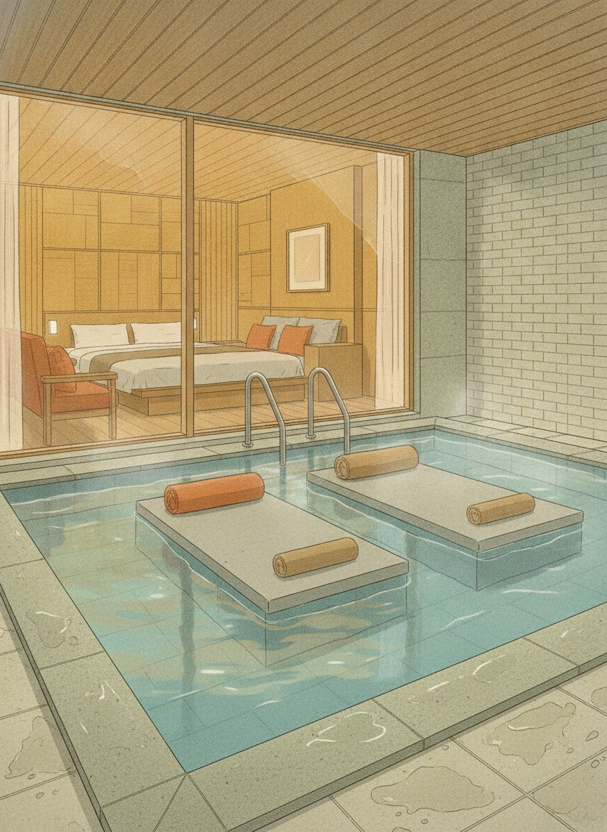 Illustration of The Kukuna (THE KUKUNA) in Asakawa, on the northeast shore of Lake Kawaguchi