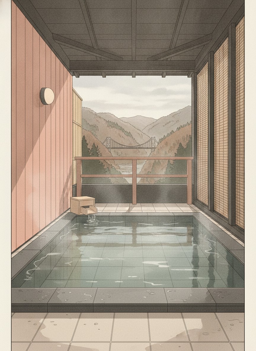 Illustration of Kinugawa Royal Hotel in Kinugawa Onsen