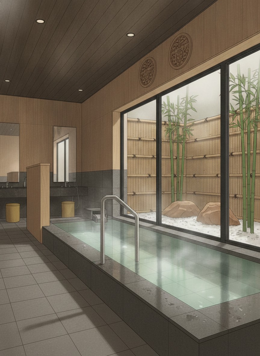 Illustration of Hotel Route-Inn Grand Nagoya Fujigaoka-Ekimae in Akegaoka, Meito ward, by the east end of the Higashiyama subway line