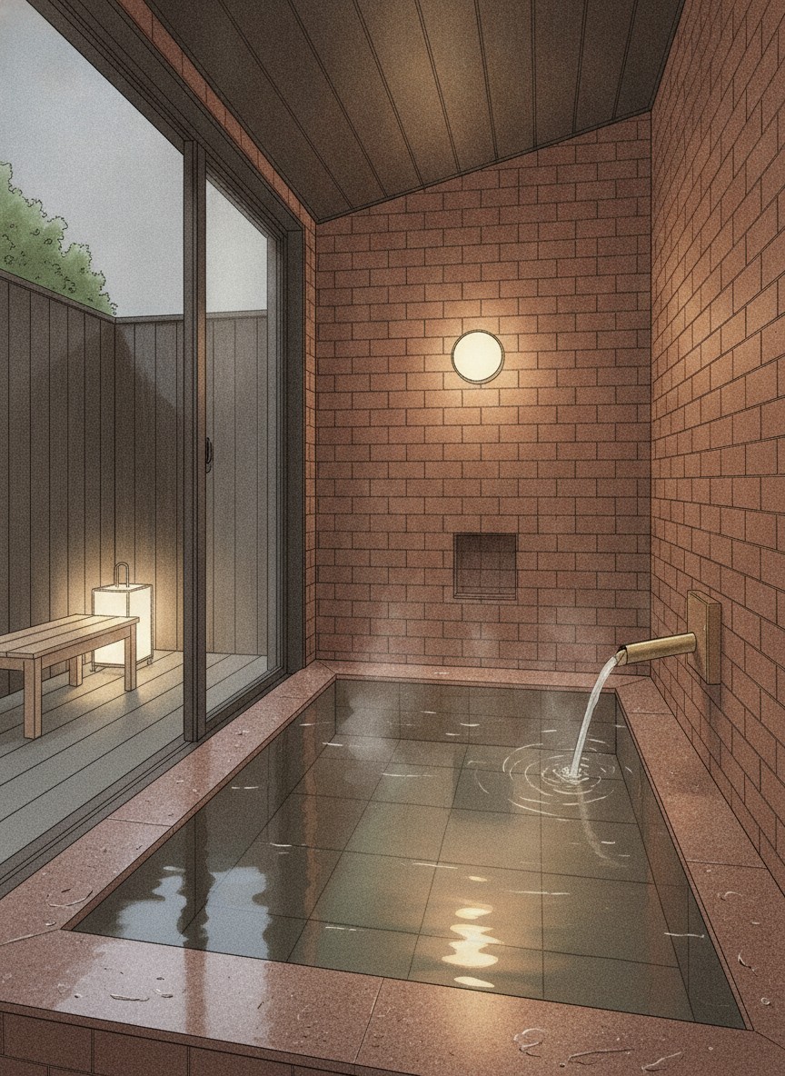 Illustration of Miyama Ouan in Hirayu Onsen