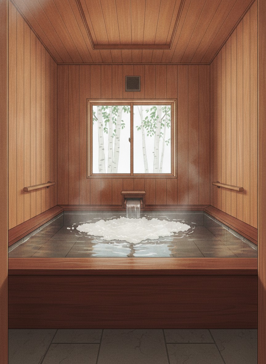 Illustration of Nakaodaira in Shinhotaka Onsen