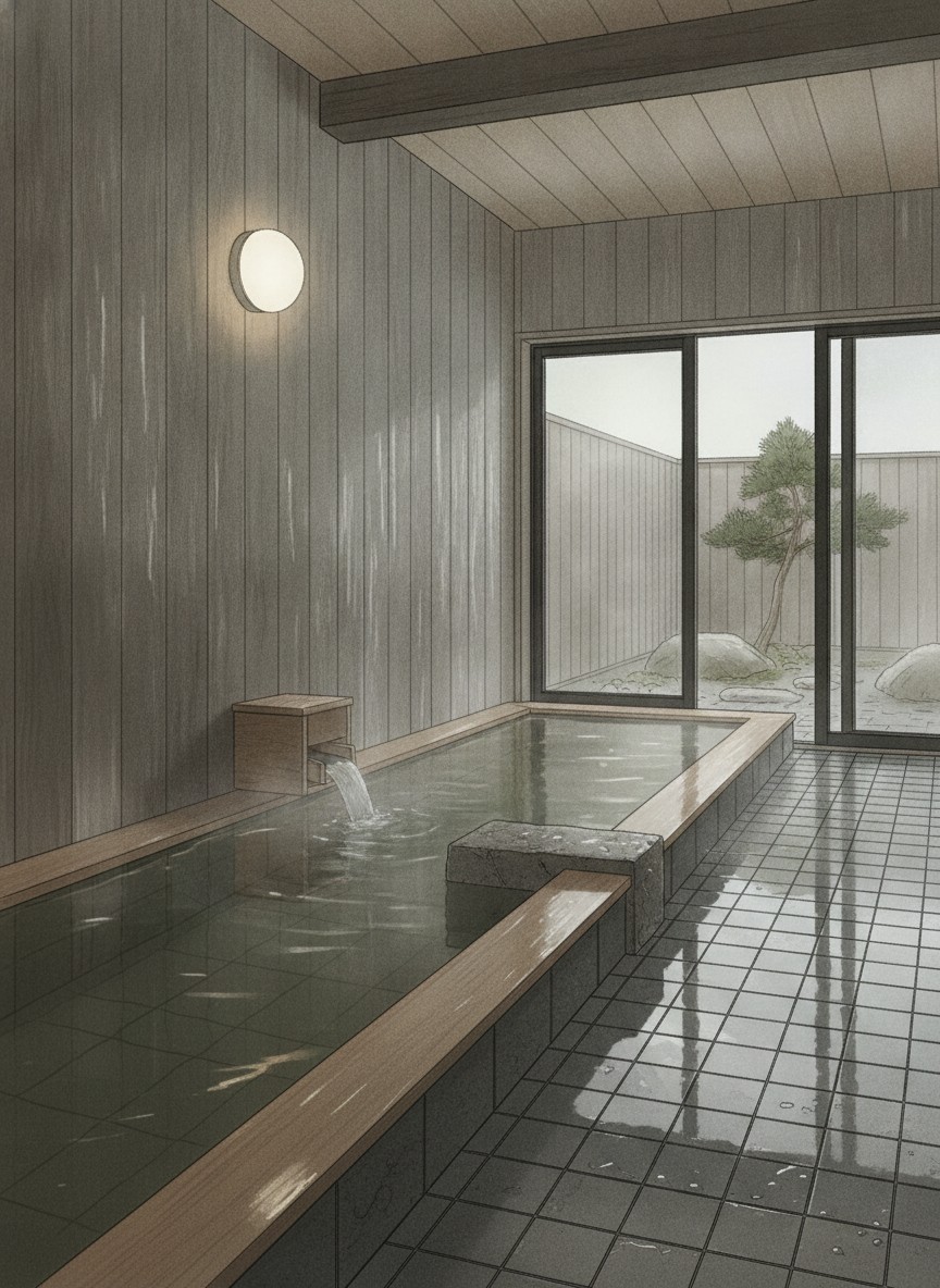 Illustration of Onyado Hisui in Fukuji Onsen