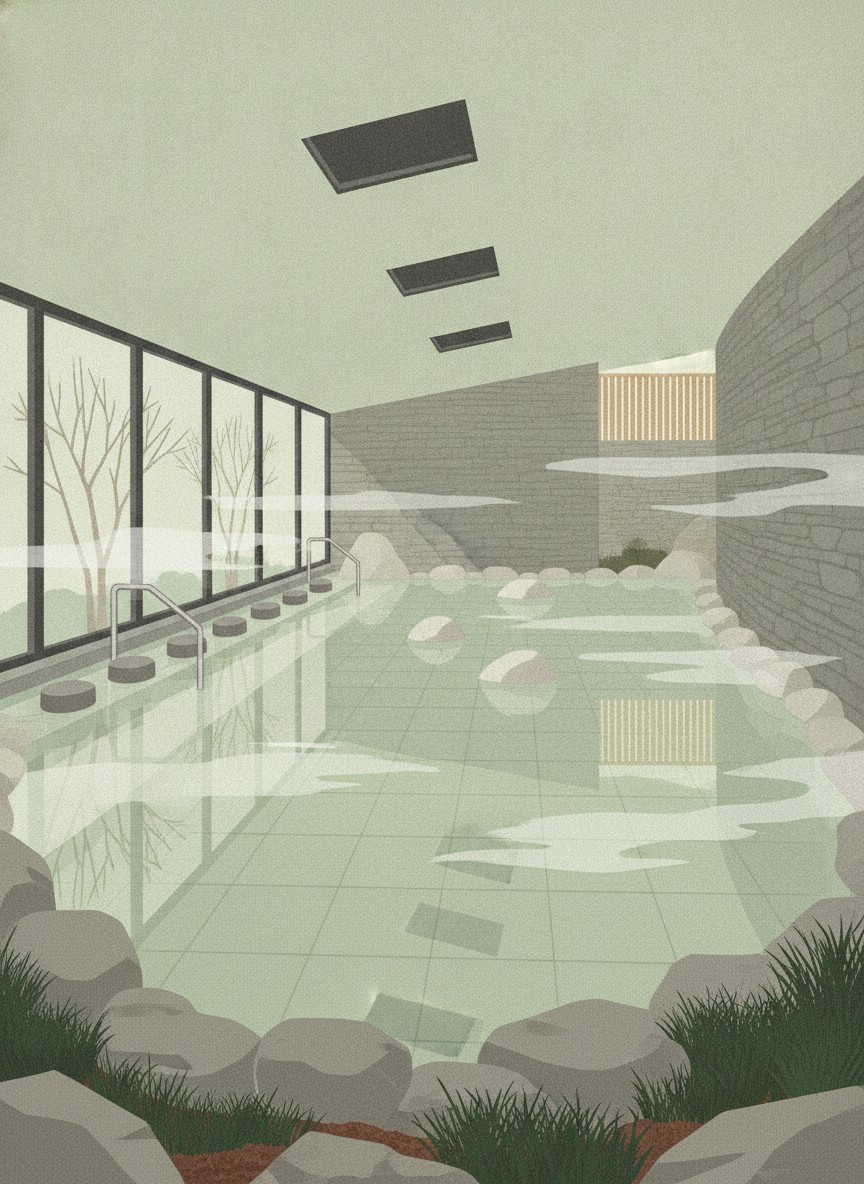 Illustration of Solaniwa Onsen Osaka Bay Tower in Bentencho, Minato-ku