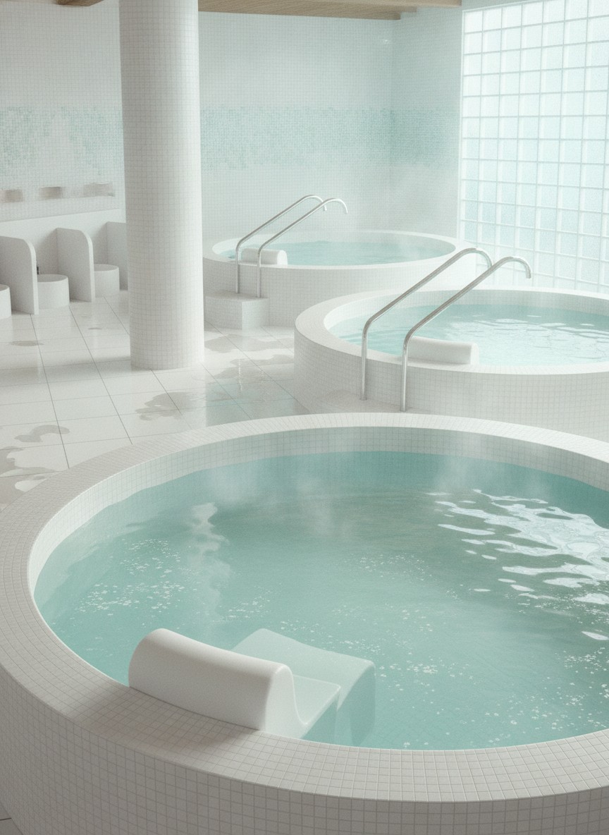 Illustration of Spa Alpa at Hotel Emisia Sapporo in Shin-Sapporo, Atsubetsu-ku, three minutes from Shin-Sapporo station