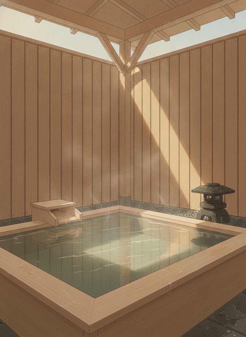 Illustration of Shikotsuko Daiichi Hotel Suizantei in Shikotsuko Onsen, a short walk from the lake shore
