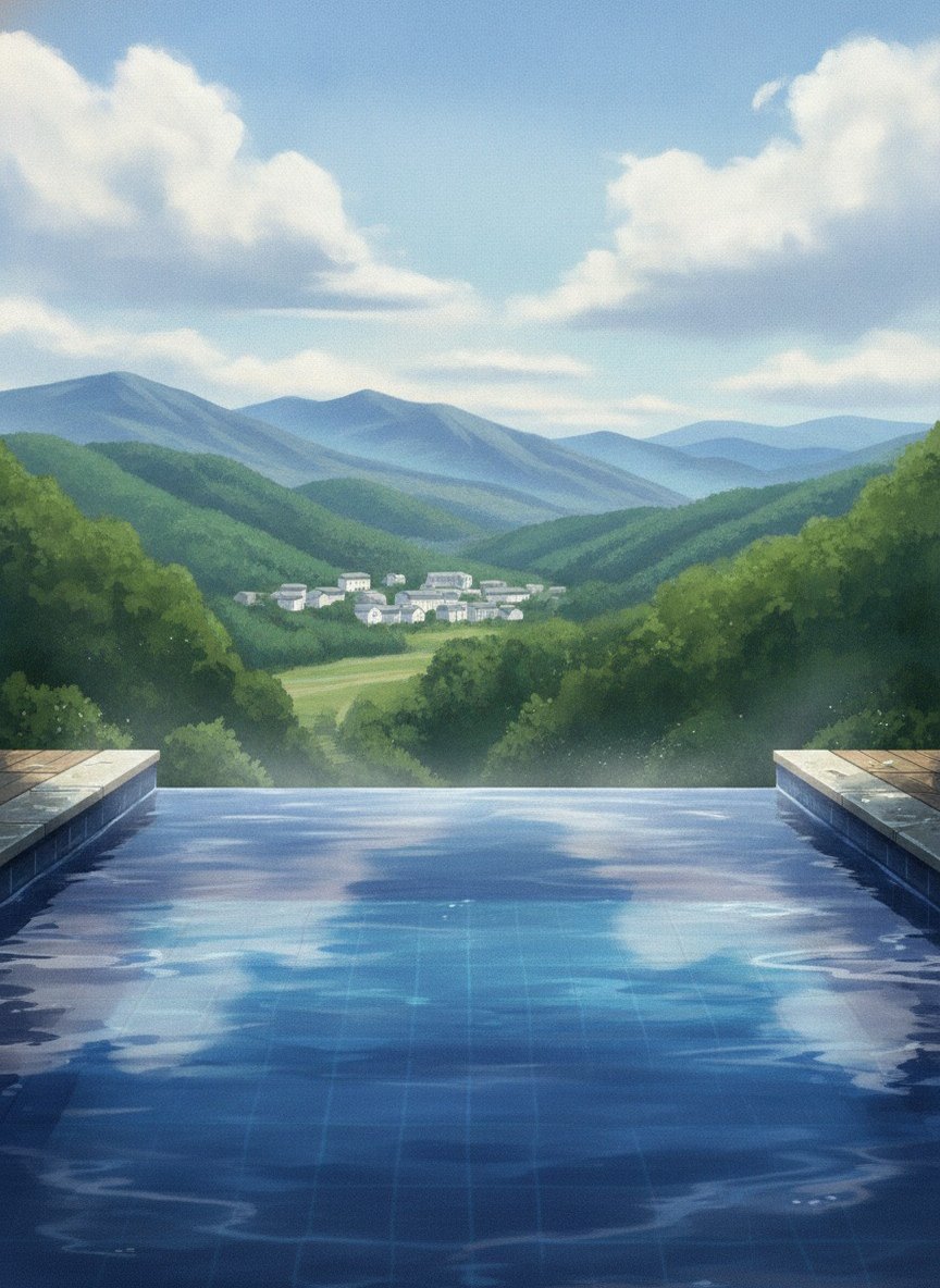 Illustration of Hilton Takayama Resort in Echigo-machi, on a wooded hill at 640 meters southwest of Takayama Station