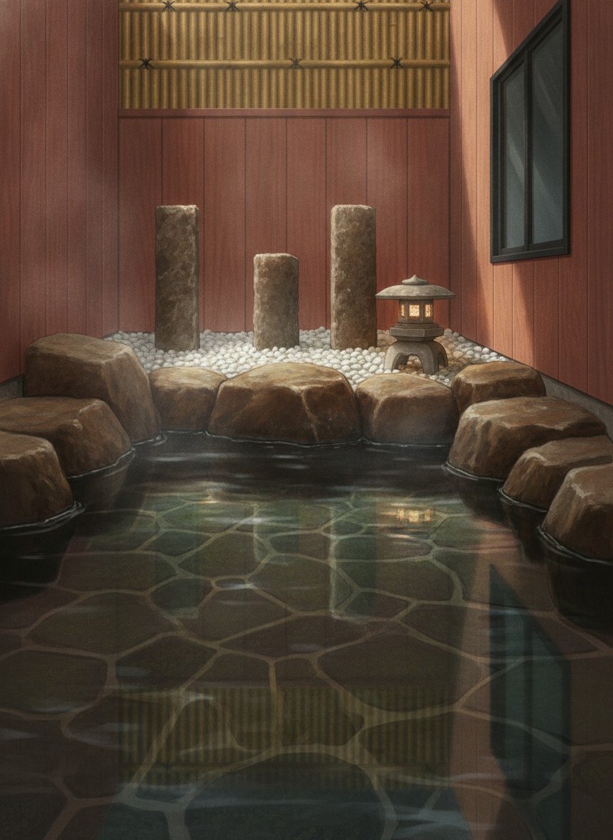 Illustration of Oyado Koto no Yume in Hanasato-machi, two minutes on foot from the east exit of Takayama Station