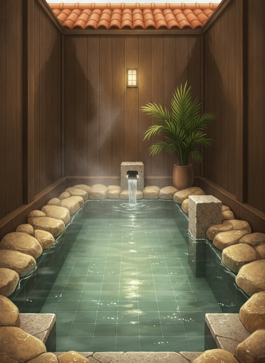 Illustration of Tabino Hotel Hida Takayama in Matsunoki-machi, on the Daihachiga River about 3 km east of Takayama Station