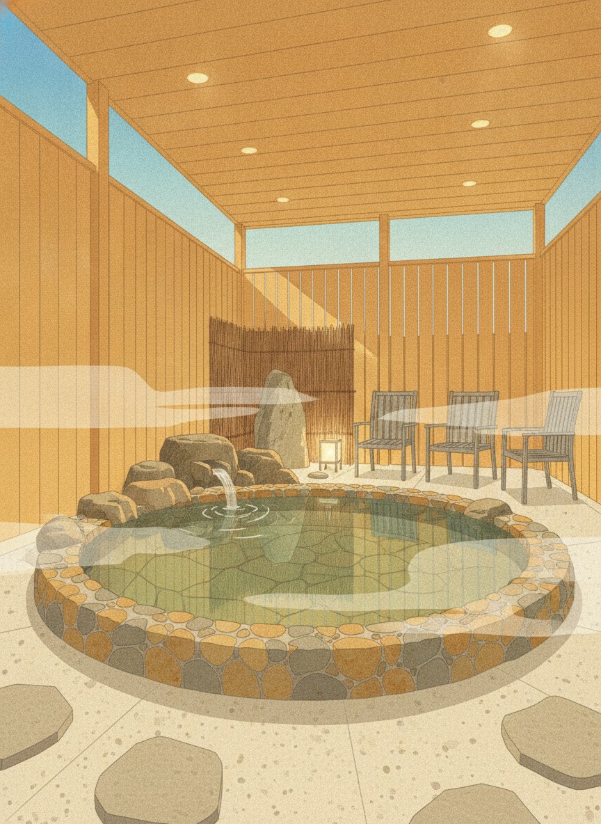 Illustration of Dormy Inn Tokyo Hatchobori in Shinkawa, Chuo-ku