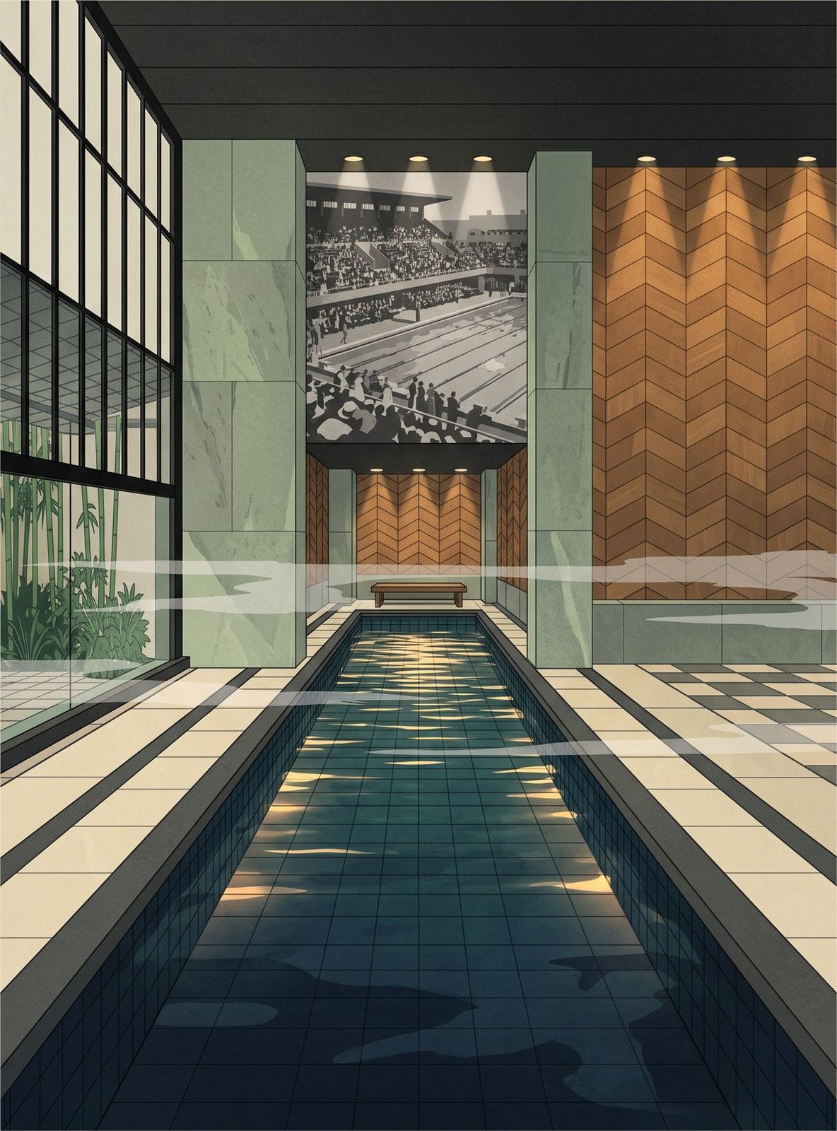 Illustration of Mitsui Garden Hotel Jingugaien Tokyo Premier in Sendagaya, Shibuya-ku
