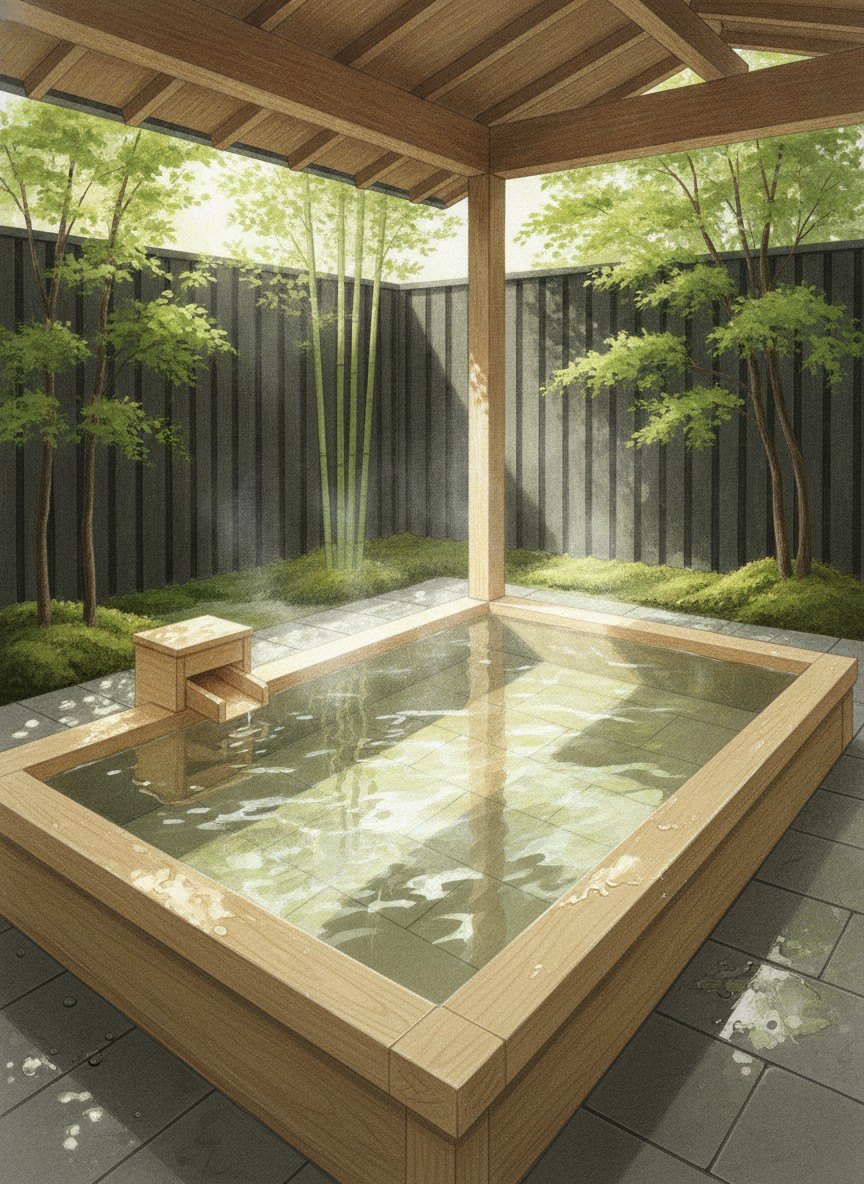Illustration of Yuen Bettei Daita in Daita, Setagaya-ku