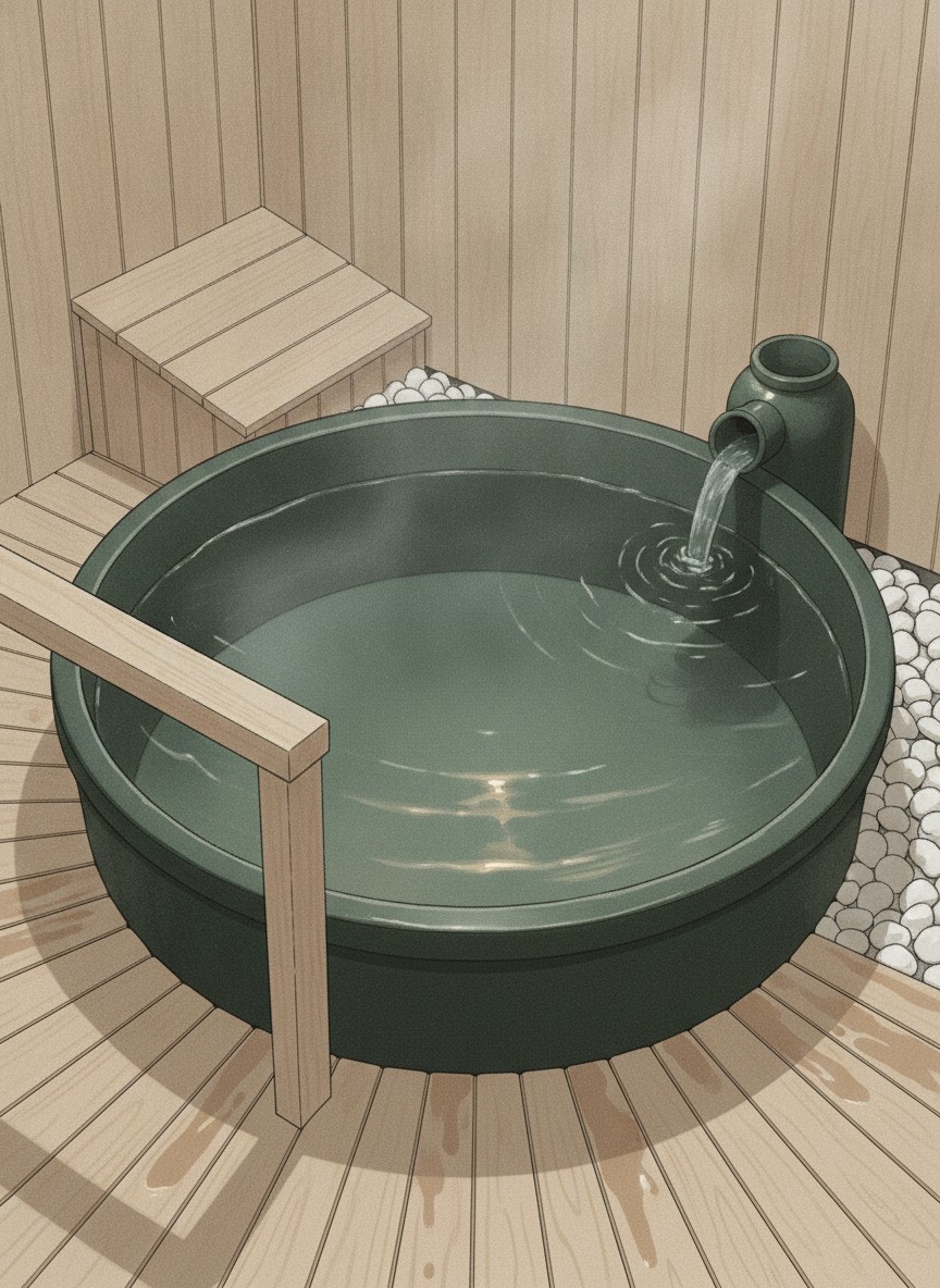 Illustration of Aburaya Tosen in Yudanaka