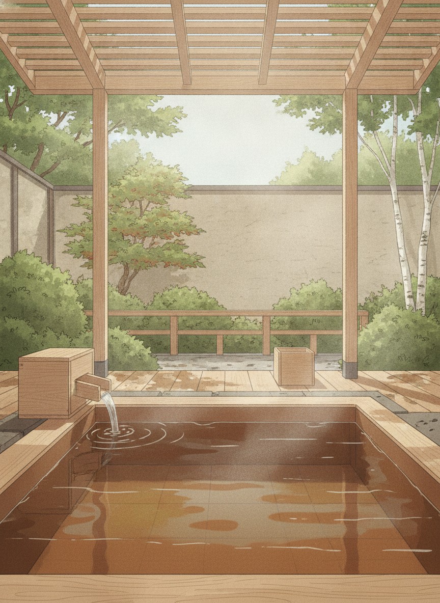 Illustration of Shoraiso in Yudanaka