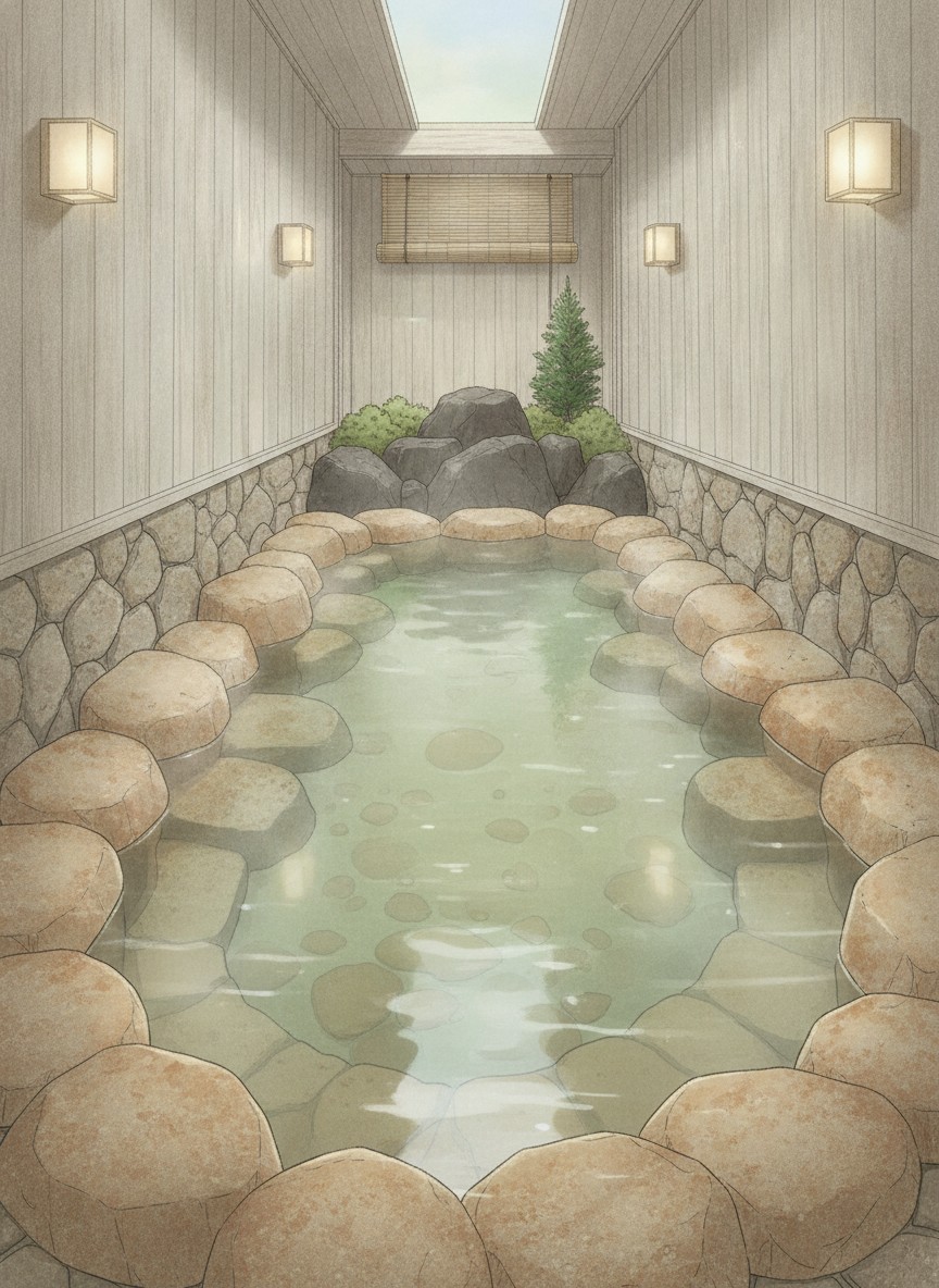 Illustration of Shibu Onsen Yumoto Ryokan in Shibu
