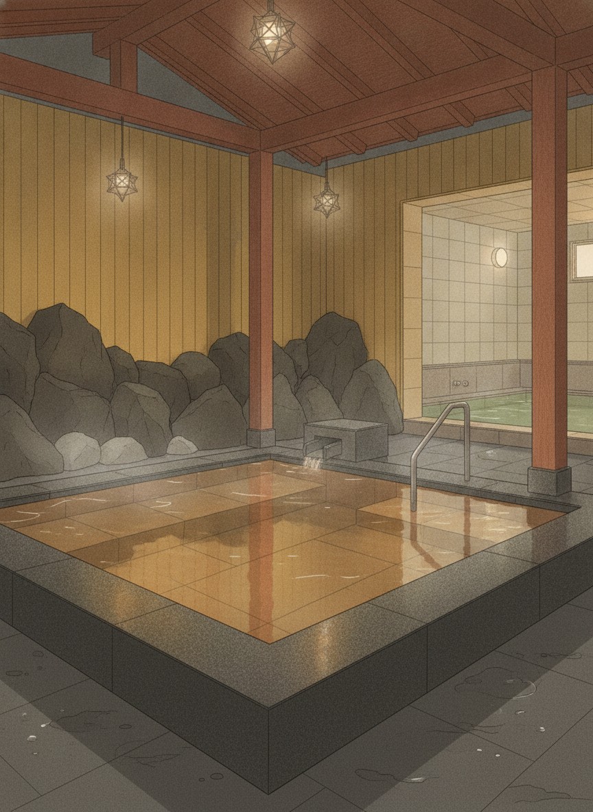 Illustration of Echigo Yuzawa Onsen Sakura-tei in Yuzawa, a short ride from the station&rsquo;s west exit on the hotel pickup